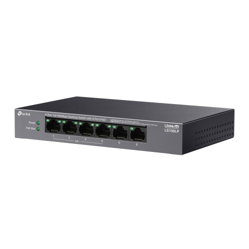Комутатор мережевий TP-LINK LS106LP в Ноутбукер.ua фото 3