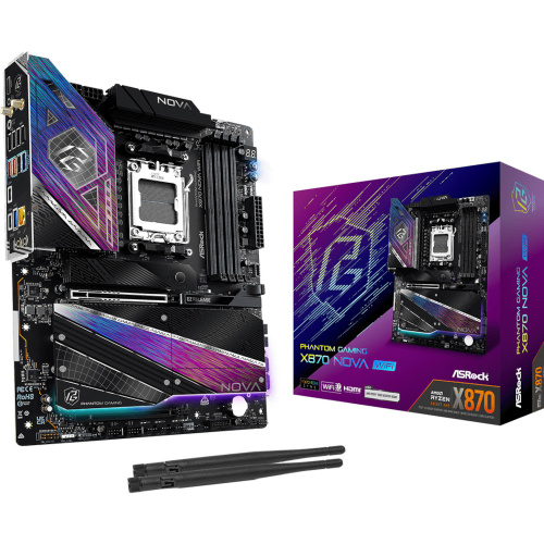 Материнська плата ASROCK X870 NOVA WIFI в Ноутбукер.ua фото 2