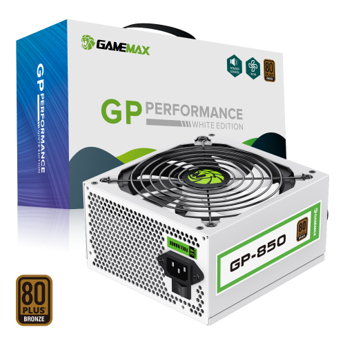 Блок живлення GAMEMAX GP-850 White    в Ноутбукер.ua фото 11