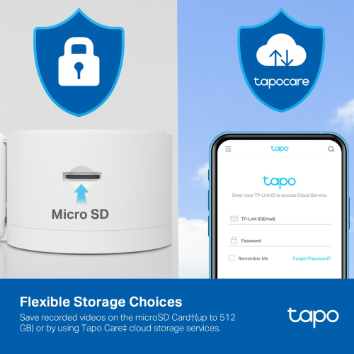 Хмарні Wi-Fi камери TP-LINK Tapo C125 в Ноутбукер.ua фото 7