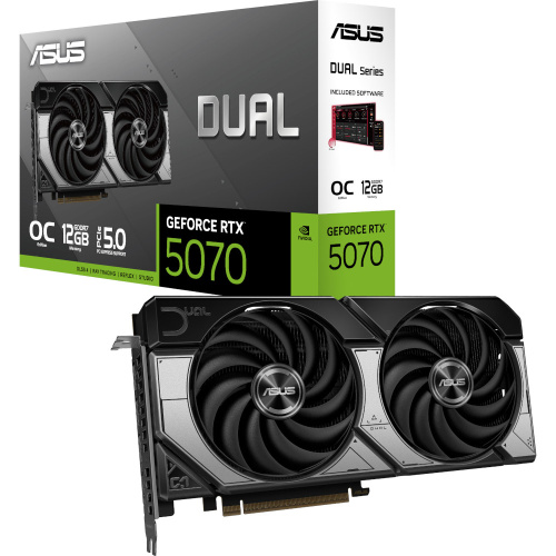 Відеокарта ASUS DUAL-RTX5070-O12G в Ноутбукер.ua