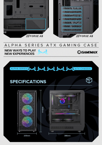 Корпус GAMEMAX Forge AB в Notebooker.ua фото 25