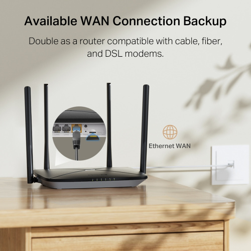Wi-Fi роутер  MERCUSYS MB115-4G в Ноутбукер.ua фото 10