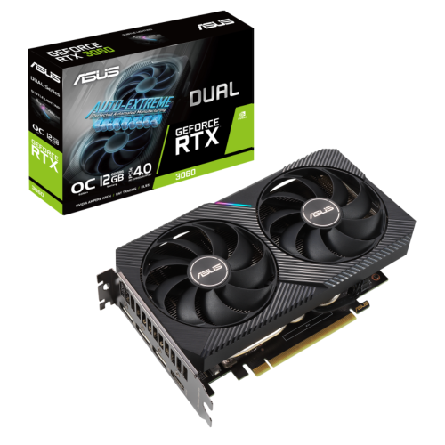 Відеокарта ASUS DUAL-RTX3060-O12G-V2 в Ноутбукер.ua