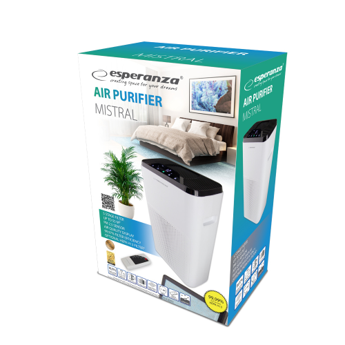 Очищувач повітря ESPERANZA EHP004 Air Purifier в Ноутбукер.ua фото 5