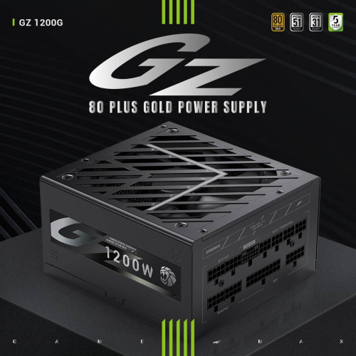 Блок живлення GAMEMAX GZ 1200G BK в Ноутбукер.ua фото 3