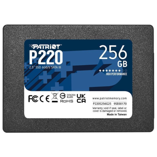 Накопичувач SSD PATRIOT P220S256G25 в Ноутбукер.ua