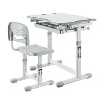 Парта і стільчик SECTOR  "Афіна" Grey в Notebooker.ua