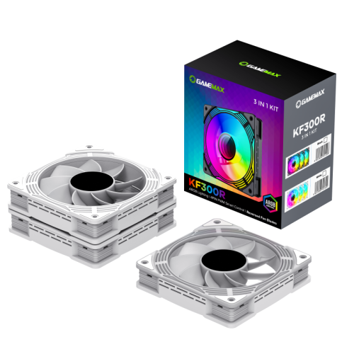Кулер GAMEMAX KF300R WH в Ноутбукер.ua фото 9