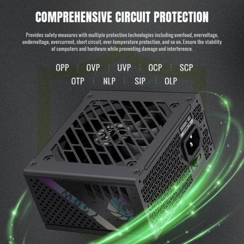 Блок живлення GAMEMAX GS 750G V25 в Notebooker.ua фото 6