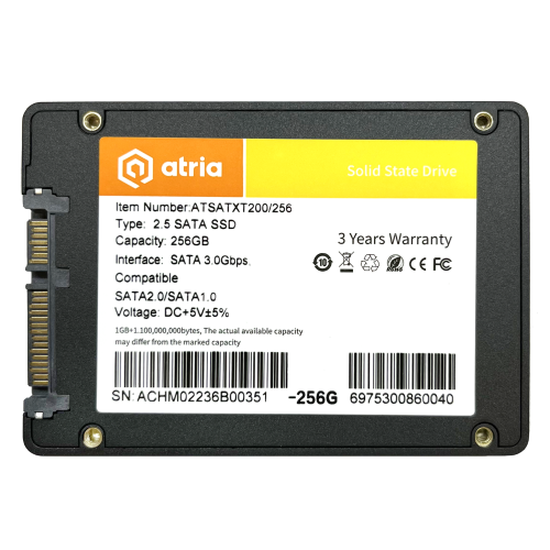 Накопичувач SSD ATRIA ATSATXT200/256 в Notebooker.ua