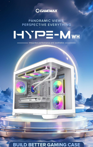 Корпус GAMEMAX HYPE-M White в Notebooker.ua фото 11