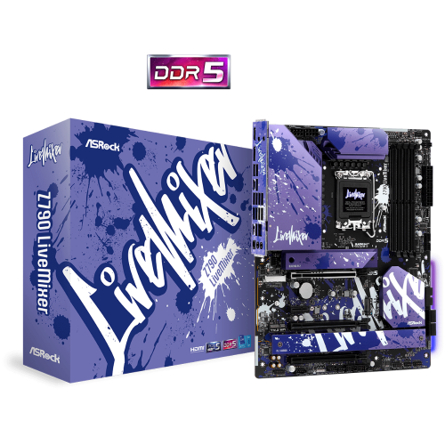Материнська плата ASROCK Z790 LIVEMIXER в Ноутбукер.ua фото 5