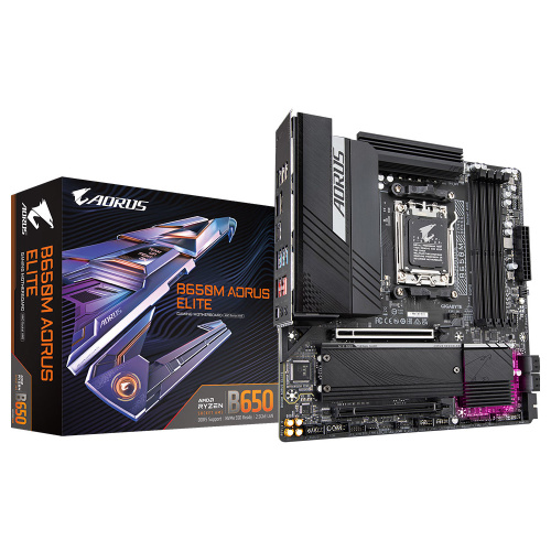 Материнська плата GIGABYTE B650M AORUS ELITE в Ноутбукер.ua фото 2
