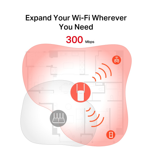 Ретранслятор Wi-Fi MERCUSYS ME12 в Ноутбукер.ua фото 4