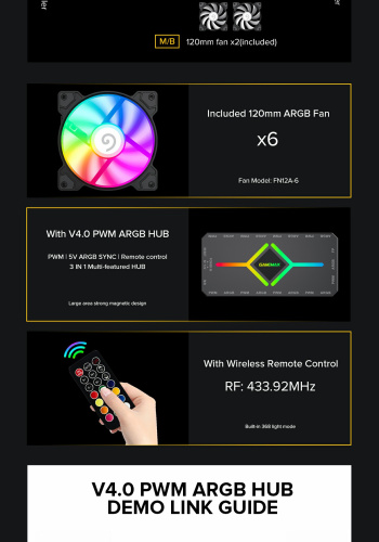 Корпус GAMEMAX Leader TG в Ноутбукер.ua фото 18
