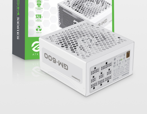 Блок живлення GAMEMAX GM-600 Modular white в Notebooker.ua фото 28