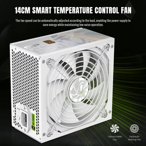 Блок живлення GAMEMAX GP 650B WH в Notebooker.ua фото 3