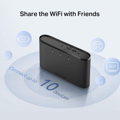 Мобільний Wi-Fi роутер MERCUSYS MT110 в Ноутбукер.ua фото 6
