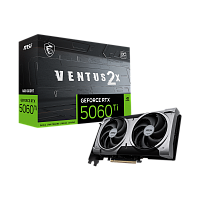 Відеокарта MSI RTX 5060 Ti 16G VENTUS 2X OC P в Ноутбукер.ua
