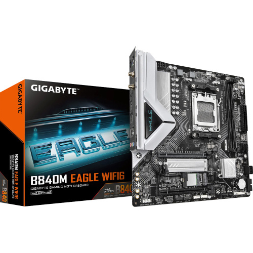 Материнська плата GIGABYTE B840M EAGLE WIFI6 в Notebooker.ua фото 2