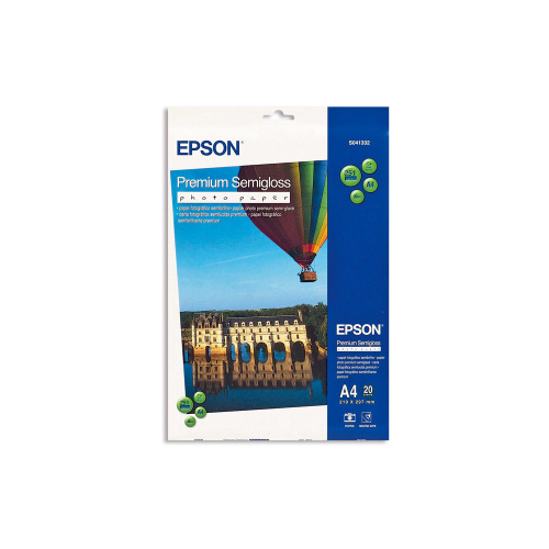 Папір EPSON A4 Premium Semigloss Photo Pap (C13S041332) в Notebooker.ua