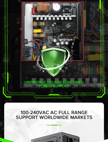 Блок живлення GAMEMAX GX-800 в Ноутбукер.ua фото 18
