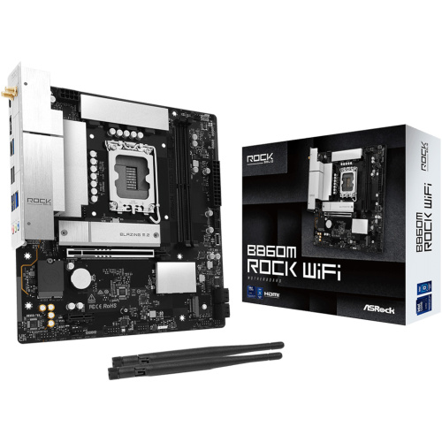 Материнська плата ASROCK B860M ROCK WIFI в Notebooker.ua фото 2