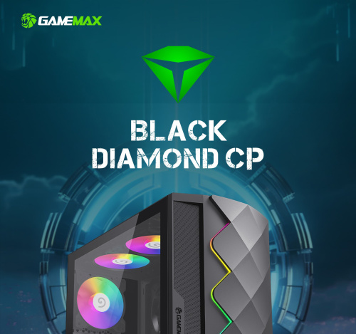 Корпус GAMEMAX Black Diamond CP в Ноутбукер.ua фото 12