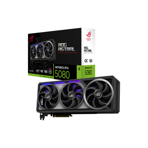 Відеокарта ASUS ROG-ASTRAL-RTX5080-O16G-GAMING в Ноутбукер.ua