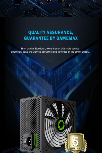Блок живлення GAMEMAX GP-650 в Notebooker.ua фото 17
