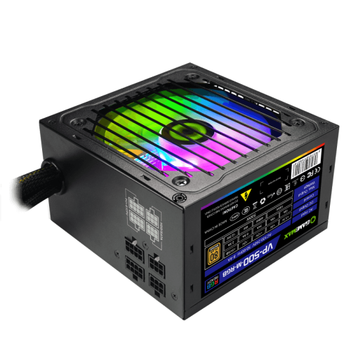 Блок живлення GAMEMAX VP-500-M-RGB в Ноутбукер.ua фото 2