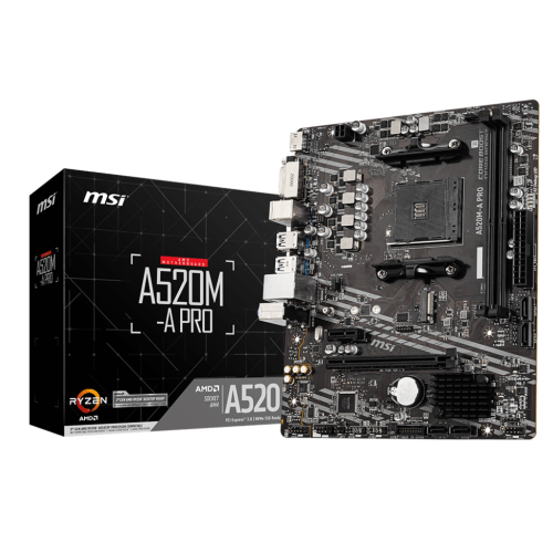 Материнська плата MSI A520M-A PRO в Ноутбукер.ua фото 2