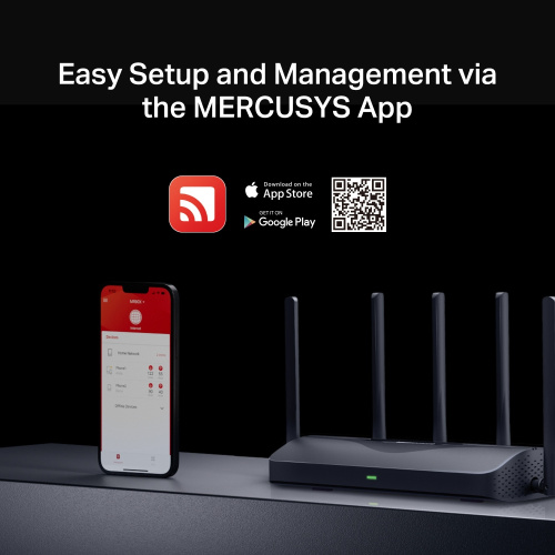 Wi-Fi роутер MERCUSYS MR47BE в Ноутбукер.ua фото 8