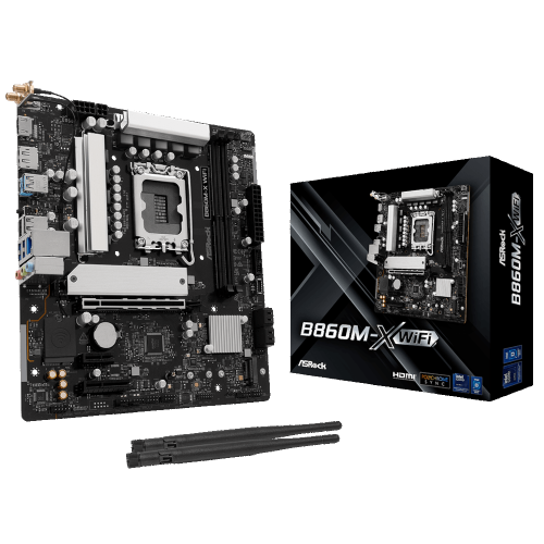 Материнська плата ASROCK B860M-X WIFI в Notebooker.ua фото 2