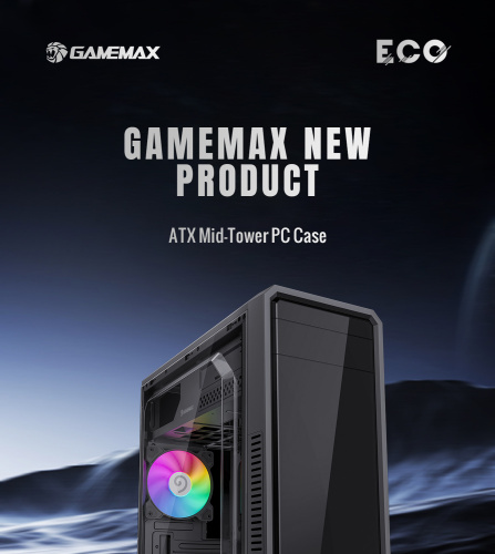 Корпус GAMEMAX G561E-BK в Ноутбукер.ua фото 10