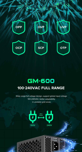 Блок живлення GAMEMAX GM-600 Modular в Notebooker.ua фото 19 Блок живлення GAMEMAX GM-600 Modular в Notebooker.ua фото 19