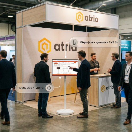 Інтерактивна дошка ATRIA 32MQM8128 в Ноутбукер.ua фото 17