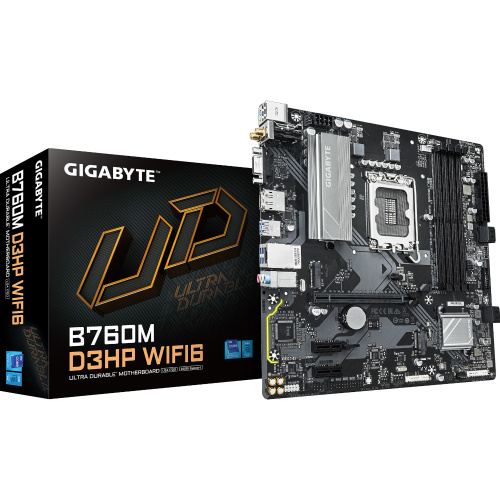 Материнська плата GIGABYTE B760M D3HP WIFI6 в Notebooker.ua фото 4 Материнська плата GIGABYTE B760M D3HP WIFI6 в Notebooker.ua фото 4