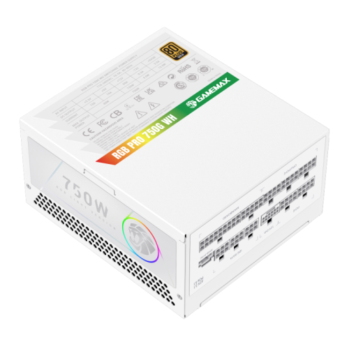 Блок живлення GAMEMAX RGB PRO 750G WH в Notebooker.ua фото 29