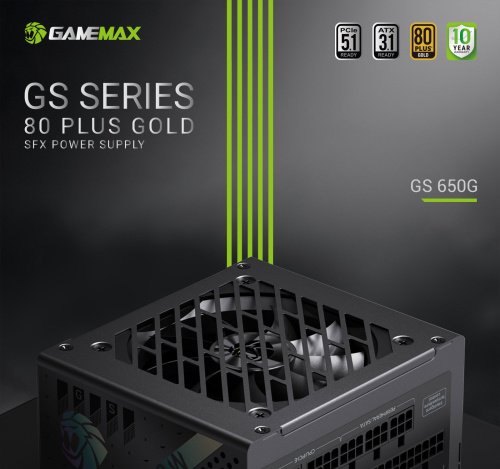 Блок живлення GAMEMAX GS 650G V25 в Notebooker.ua фото 13