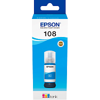 Витратний матеріал EPSON 108 EcoTank Cyan ink bottle (C13T09C24A) в Notebooker.ua