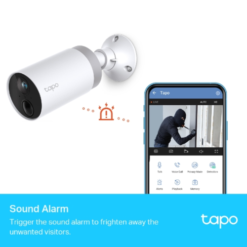 Хмарні Wi-Fi камери TP-LINK Tapo C400S2 в Notebooker.ua фото 3