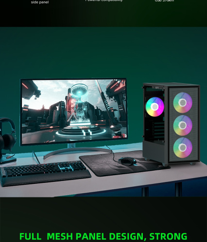Корпус GAMEMAX Storm Black в Notebooker.ua фото 10
