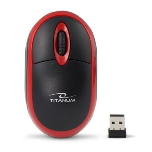  ESPERANZA Titanum Mouse TM116R Black-Red в Ноутбукер.ua фото 2