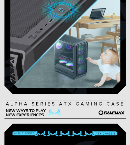 Корпус GAMEMAX Forge AB в Notebooker.ua фото 18