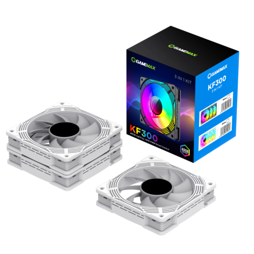 Кулер GAMEMAX KF300 WH в Notebooker.ua фото 7