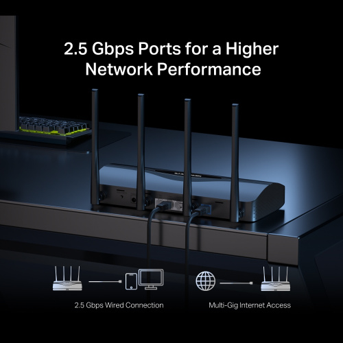 Wi-Fi роутер MERCUSYS MR27BE в Ноутбукер.ua фото 6