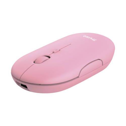 Мишка TRUST Puck Mouse pink (24125) в Notebooker.ua фото 2