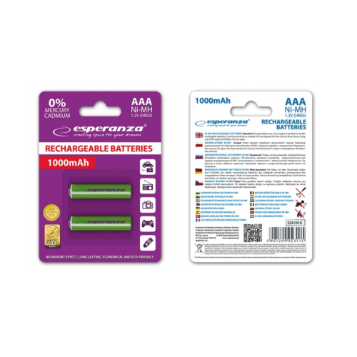 Акумулятор ESPERANZA EZA101G (AAA x 2) в Notebooker.ua